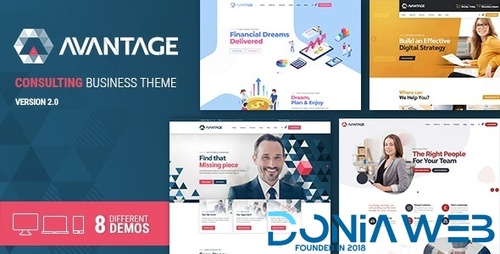 Avantage - Business Consulting WordPress Theme