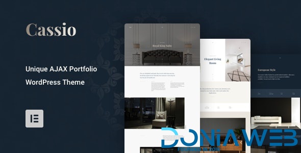 Cassio - AJAX Portfolio WordPress Theme