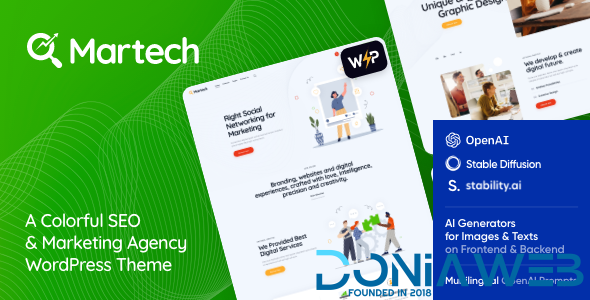 MarTech - Marketing Agency WordPress Theme