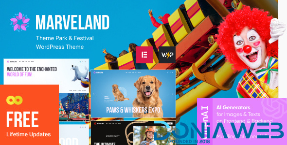 Marveland - Theme Park & Festival WordPress Theme