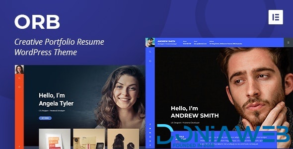 ORB - Creative Portfolio WordPress Theme