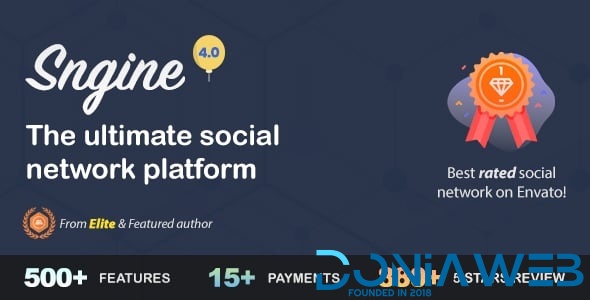 Sngine - The Ultimate PHP Social Network Platform