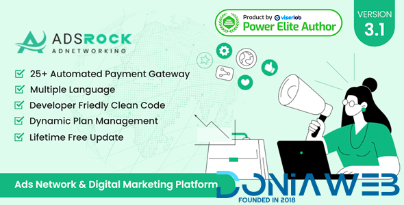 AdsRock - Ads Network & Digital Marketing Platform