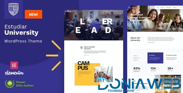 Estudiar - College University WordPress