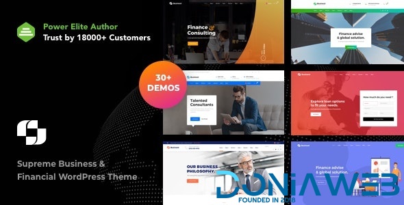 Businext - Business, Finance & Crypto Currency WordPress Theme