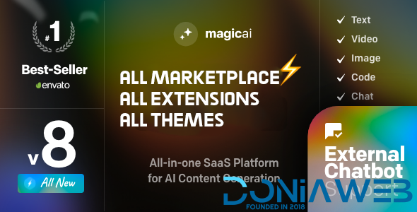 All Marketplace - 28 Paid Premium Extensions + 8 Premium Themes | MagicAi