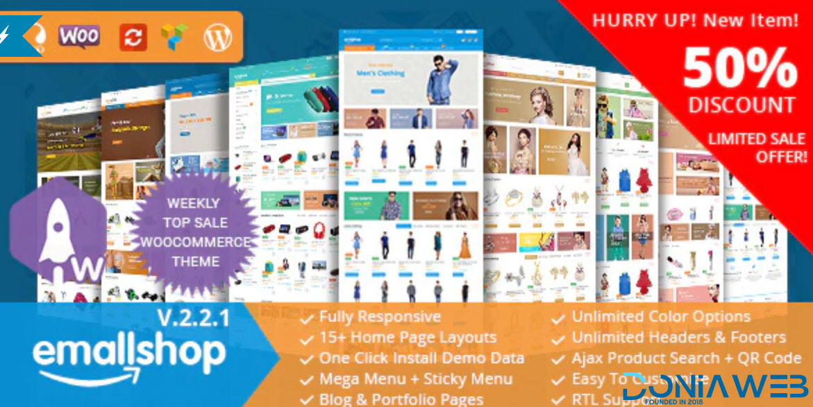 EmallShop - Responsive Multipurpose WooCommerce Theme