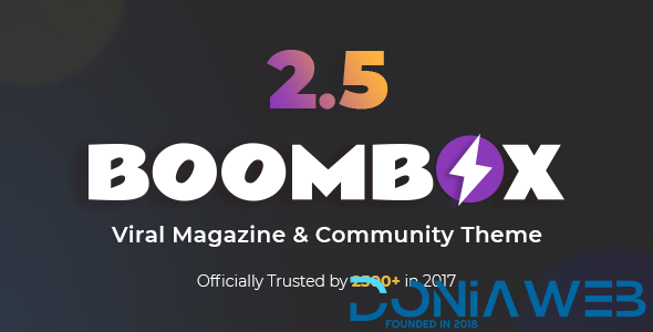 BoomBox - Viral Magazines WordPress Themes