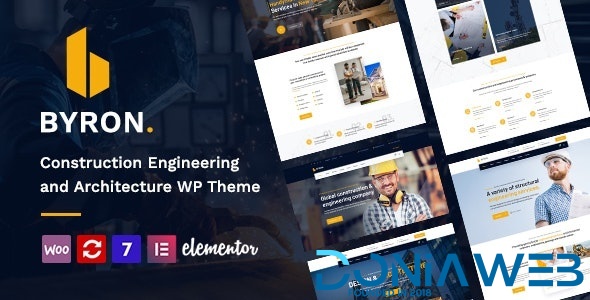 Byron | Construction and Engineering WordPress Theme