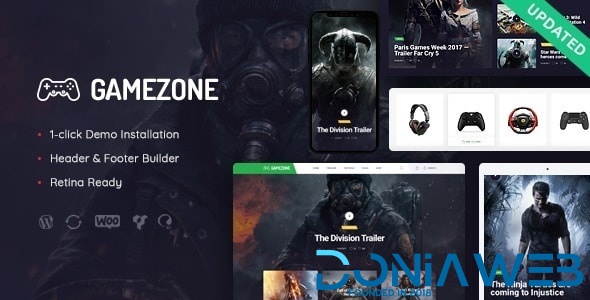 Gamezone | Gaming Blog & Store WordPress Theme By ThemeREX