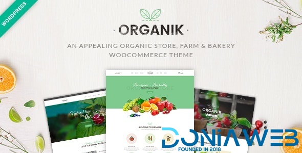 Organik - Organic Food Store WordPress Theme