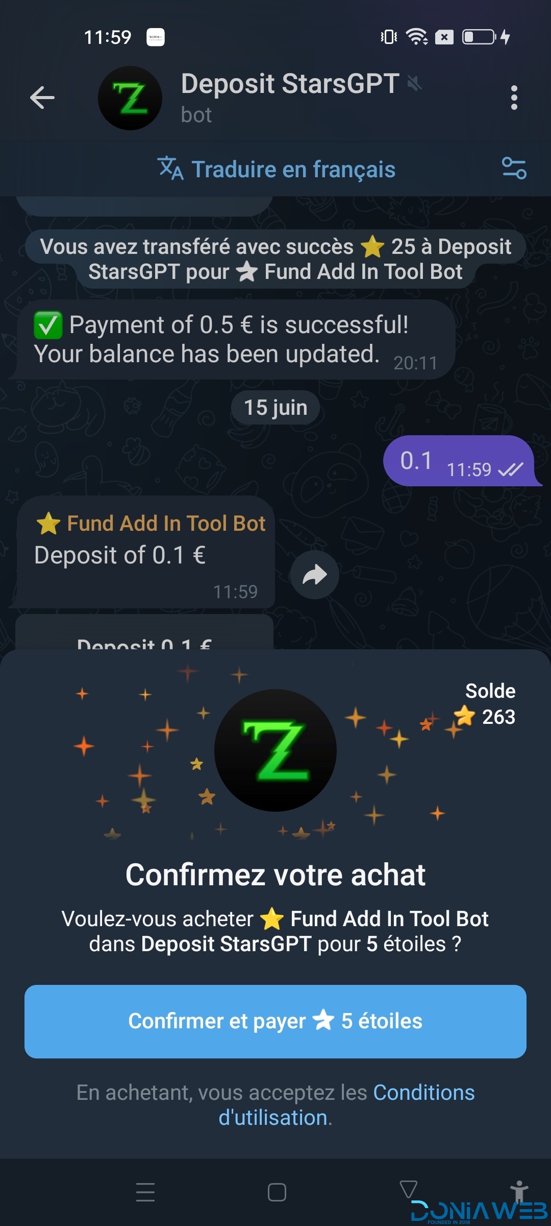 StarsGPT - AI Assistant on Telegram