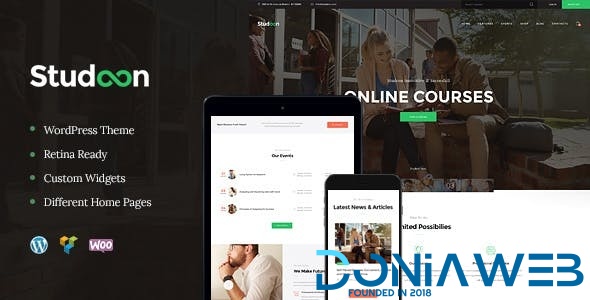 Studeon | An Education Center & Training Courses WordPress Theme