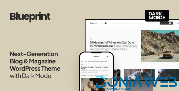 Blueprint - Next-Generation Blog & Magazine Theme