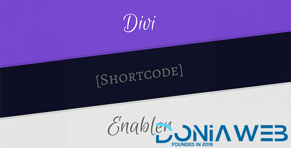 Divi Shortcode Enabler