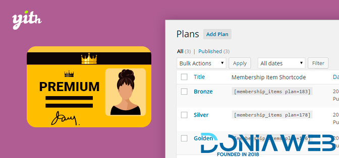 YITH WooCommerce Membership