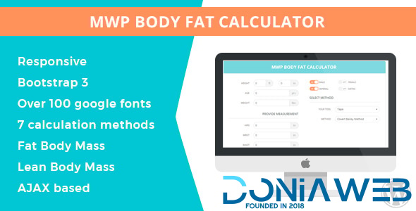 MWP WordPress Diet Calorie Calculator