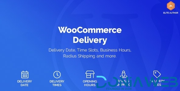 WooCommerce Delivery - Delivery Date & Time Slots