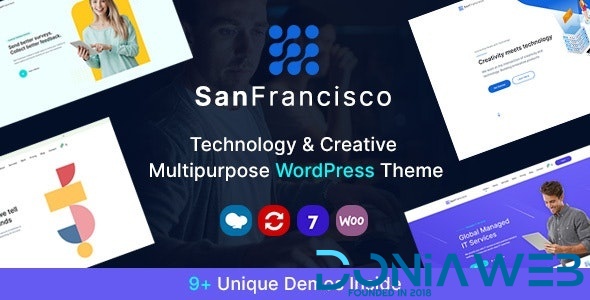 San Francisco - IT Technology and Creative WordPress Theme