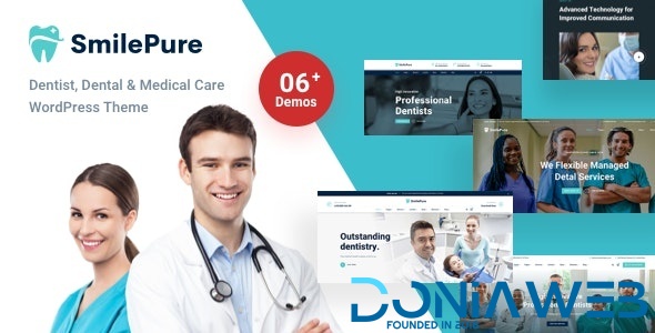 SmilePure - Dental & Medical Care WordPress Theme