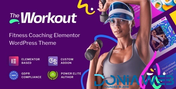 The Workout - Trainer Fitness WordPress Theme