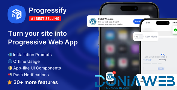 Progressify - Progressive Web App (PWA) for WordPress
