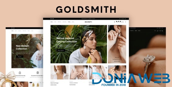 GoldSmith - Jewelry Store WooCommerce Elementor Theme