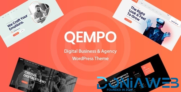 Qempo - Digital Agency Services WordPress Theme