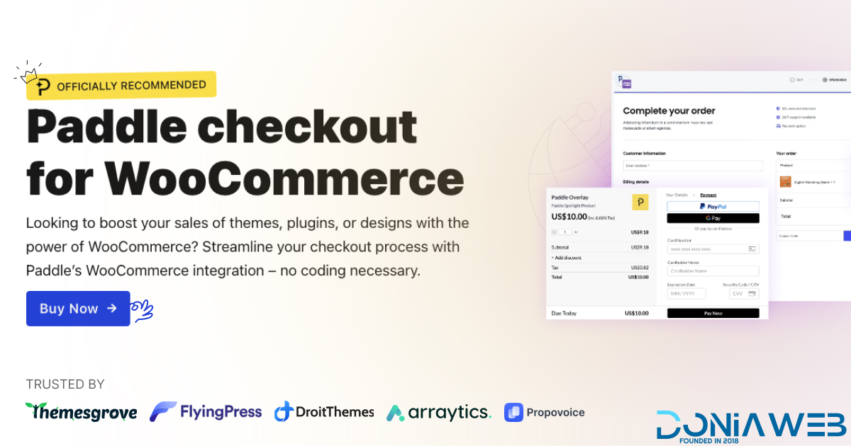 WooCommerce Paddle Gateway By wpsmartpay