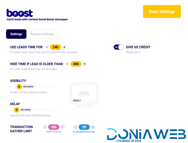 The Boost Plugin - Boost your Conversion with social Proof