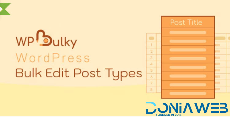 WPBulky – WordPress Bulk Edit Post Types