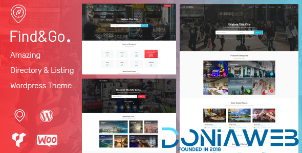 Findgo - Directory & Listing WordPress Theme