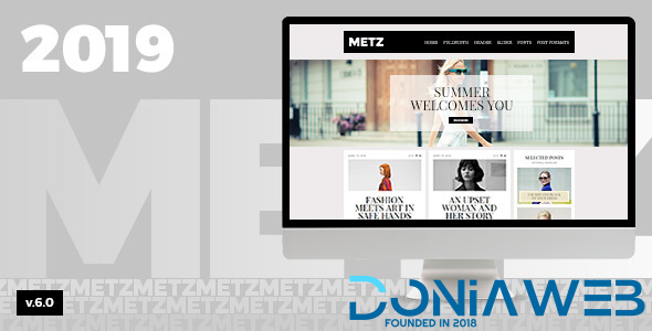 Metz - A Fashioned Editorial Magazine Theme
