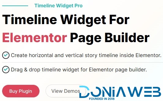 Timeline Widget Addon For Elementor Pro
