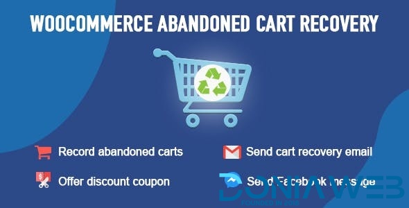 WooCommerce Abandoned Cart Recovery - Email - SMS - Facebook Messenger