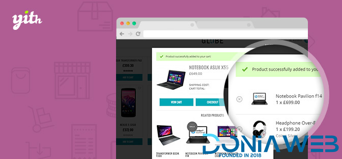 YITH WooCommerce Added to Cart Popup