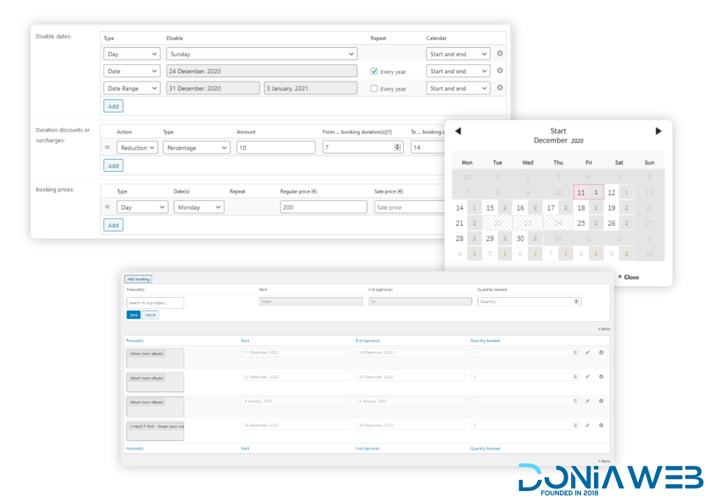 WooCommerce Easy Booking PRO