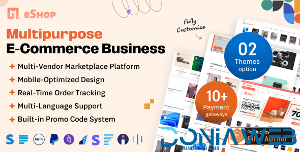 eShop Web - Multi Vendor eCommerce Marketplace / CMS