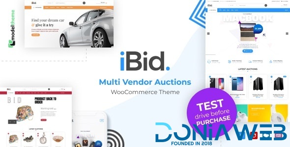 iBid - Multi Vendor Auctions WooCommerce Theme