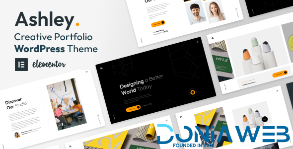 Ashley - Creative Portfolio WordPress Theme