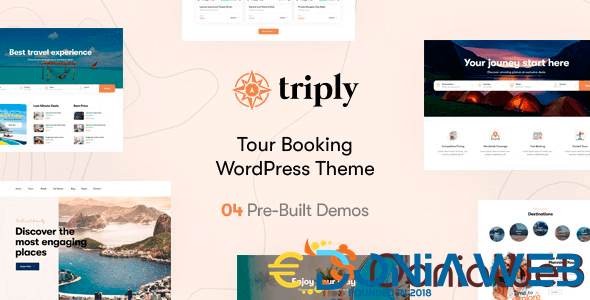 Triply - Tour Booking WordPress Theme