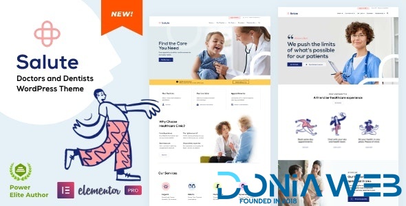 Salute - Medical Elementor WordPress Theme