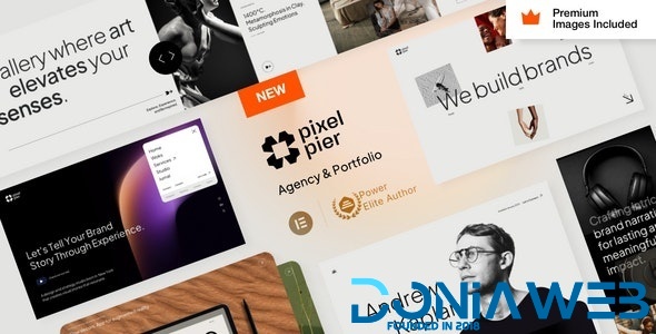 Pixelpiernyc - Creative Agency and Portolio WordPress Theme