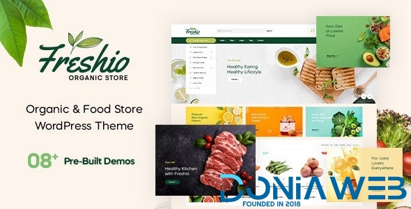 Freshio - Organic & Food Store WordPress Theme