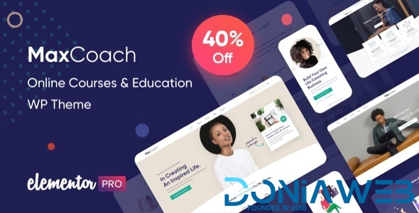 MaxCoach - Online Courses & Education WP Theme