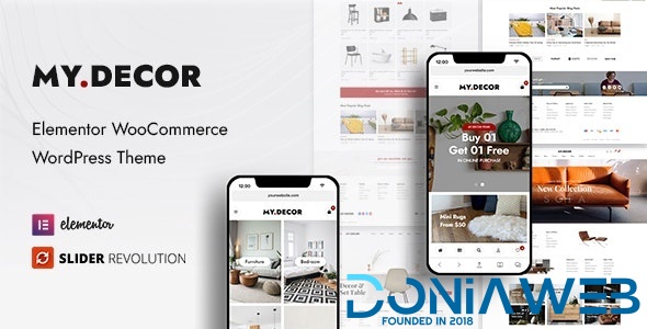 MyDecor - Elementor WooCommerce WordPress Theme