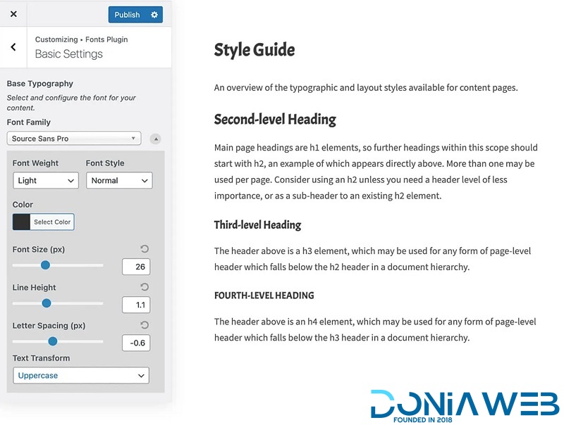 Fonts Plugin Pro - Google Fonts for WordPress