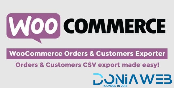 WooCommerce Orders & Customers Exporter