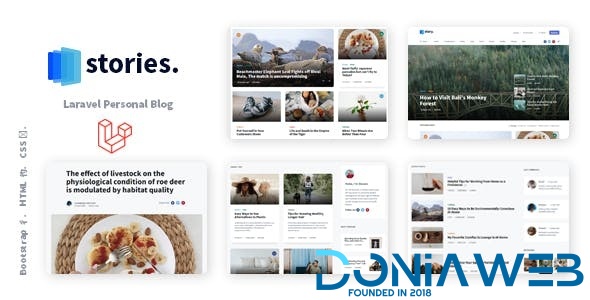 Stories - Laravel Creative Multilingual Blog