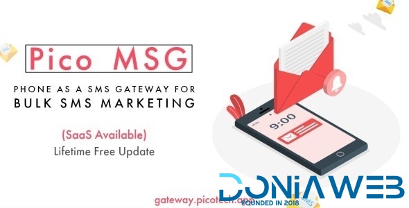 PicoMSG - Phone As an SMS Gateway For Bulk SMS Marketing